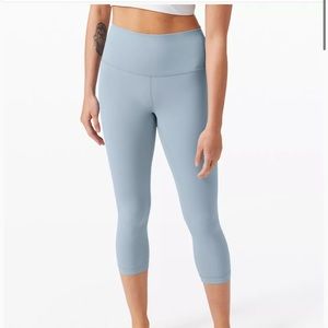 Lululemon Align Crop 21” in Chambray